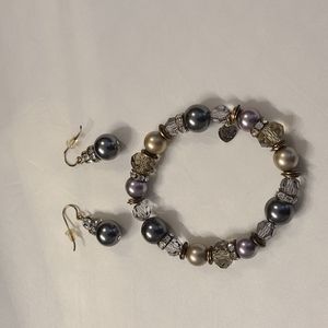 Hillberg & Berk bracelet and earring